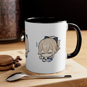 Jean Genshin Impact Accent Coffee Mug, 11oz Cups Mugs Cup Gift For Gamer Gifts Game Anime Fanart Fan Birthday Valentine's Christmas