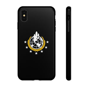 Helldivers 2 Superearth Flag Black Edition Tough Phone Cases Helldiver Gift For Him Her Gamer Game Gifts Birthday Mobile Case Cool Cute Funny Christmas Valentine's