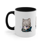 Load image into Gallery viewer, Lynette Genshin Impact Accent Coffee Mug, 11oz Cups Mugs Cup Gift For Gamer Gifts Game Anime Fanart Fan Birthday Valentine&#39;s Christmas
