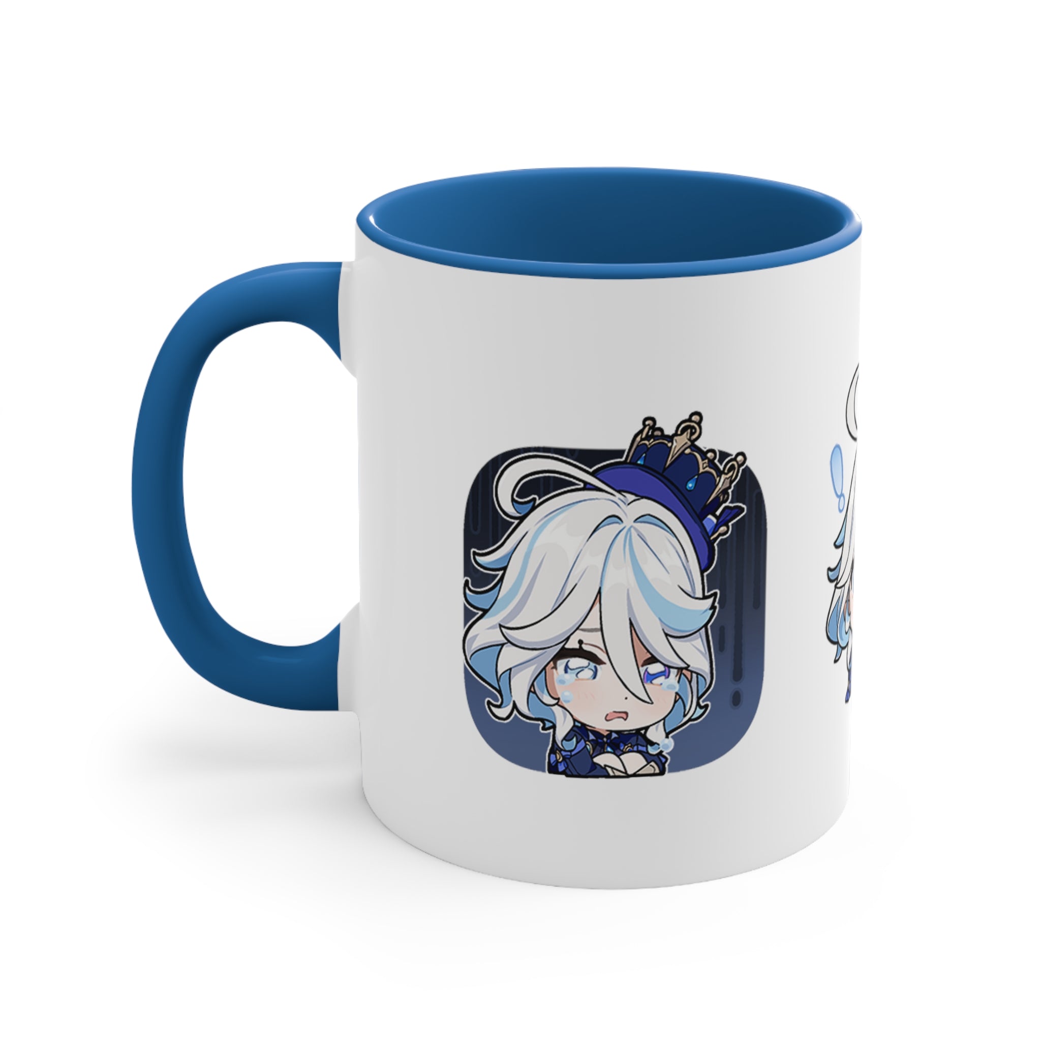 Furina Genshin Impact Accent Coffee Mug, 11oz Cups Mugs Cup Gift For Gamer Gifts Game Anime Fanart Fan Birthday Valentine's Christmas