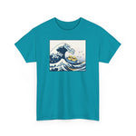 Load image into Gallery viewer, The Great Duck Off Kanagawa Wave T-shirt Unisex Heavy Cotton Tee Gift For Him Gift For Her Cute Japanese Couple Shirt Tshirt
