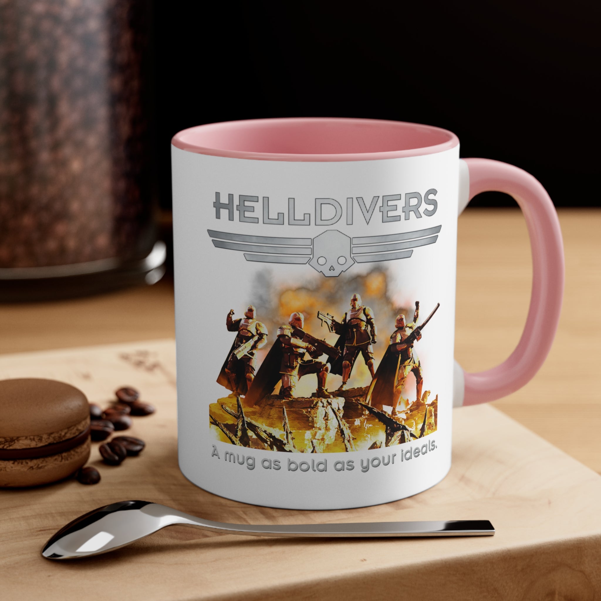 Helldivers Accent Coffee Mug, 11oz