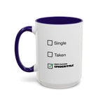 Load image into Gallery viewer, Undertale Fan Mug – "Busy Playing Undertale" Checkbox Coffee Cup (11oz/15oz)
