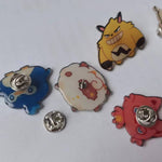Load image into Gallery viewer, Palworld Pins Brooch Lamball Grizzbolt Chikipi Pengulet Cattiva Tanzee Fanart Collection
