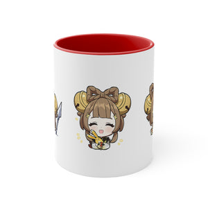 Yaoyao Genshin Impact Accent Coffee Mug, 11oz Cups Mugs Cup Gift For Gamer Gifts Game Anime Fanart Fan Birthday Valentine's Christmas