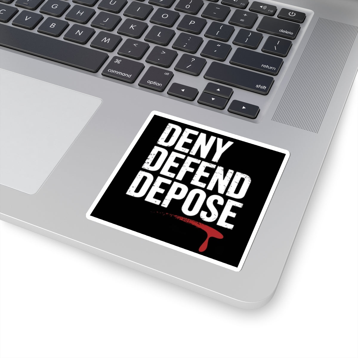 DENY DEFEND DEPOSE | Kiss-Cut Stickers