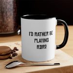 Load image into Gallery viewer, RDR2 I&#39;d Rather Be Playing Coffee Mug, 11oz Red Dead Redemption 2 Cups Mugs Cup Gamer Gift For Him Her Game Cup Cups Mugs Birthday Christmas Valentine&#39;s Anniversary Gifts
