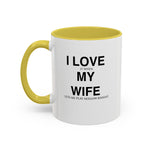 Load image into Gallery viewer, Hollow Knight Wife Mug — "I Love It When My Wife Lets Me Play Hollow Knight" Ceramic Coffee Mug
