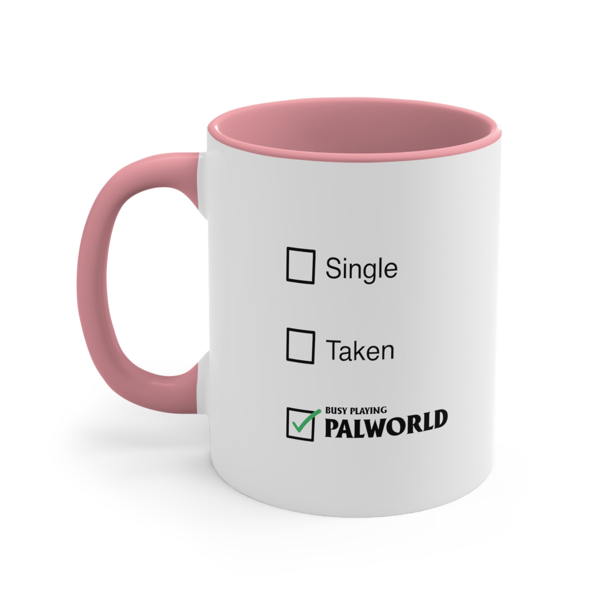 Palworld Single Taken Coffee Mug, 11oz Funny Gift For Him Gift For Her Birthday Christmas Valentine