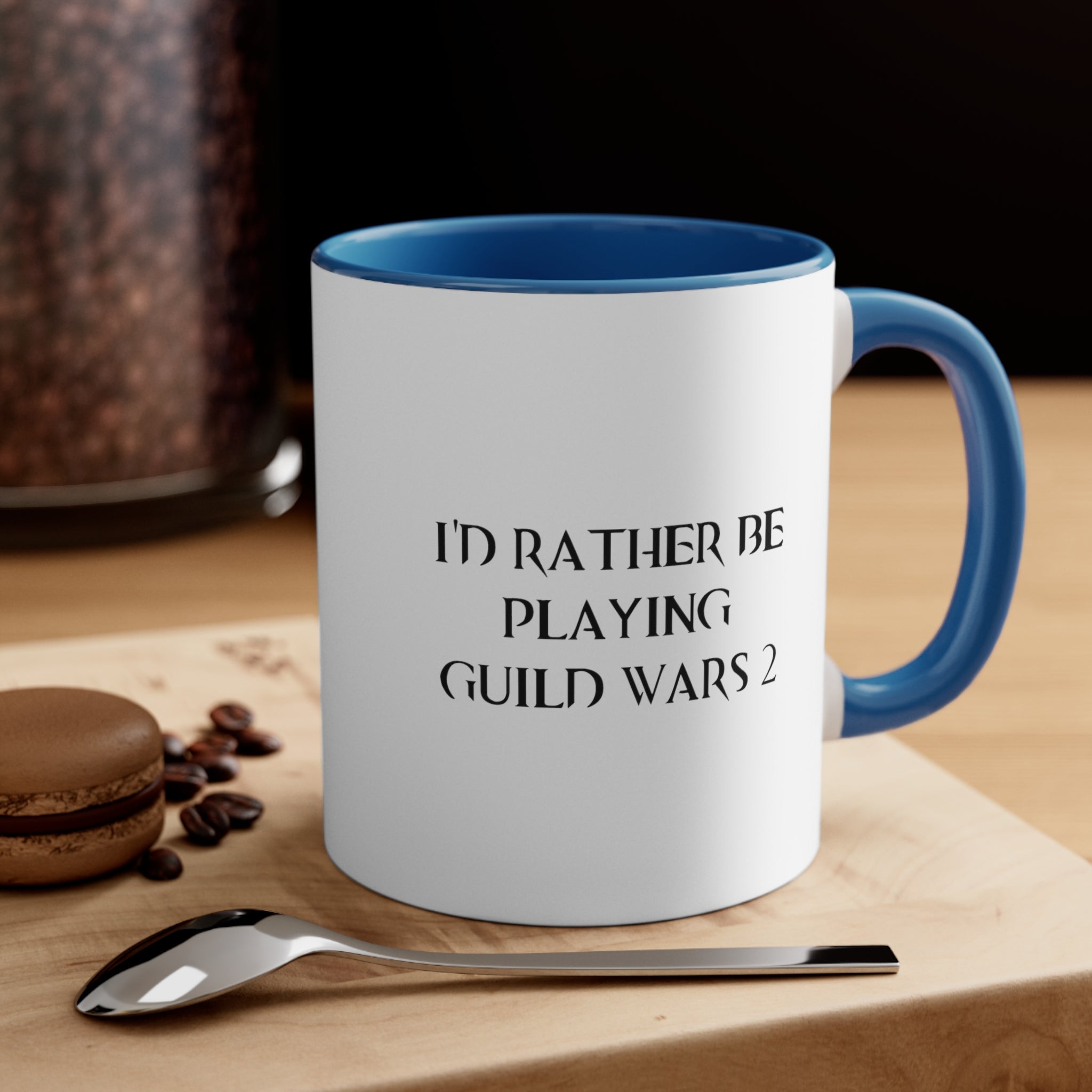 Guild Wars 2 I'l Rather Be Playing Coffee Mug, 11oz cups mugs cup Gamer Gift For Him Her Game Cup Cups Mugs Birthday Christmas Valentine's Anniversary Gifts
