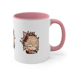 Load image into Gallery viewer, Yoimiya Genshin Impact Accent Coffee Mug, 11oz Cups Mugs Cup Gift For Gamer Gifts Game Anime Fanart Fan Birthday Valentine&#39;s Christmas
