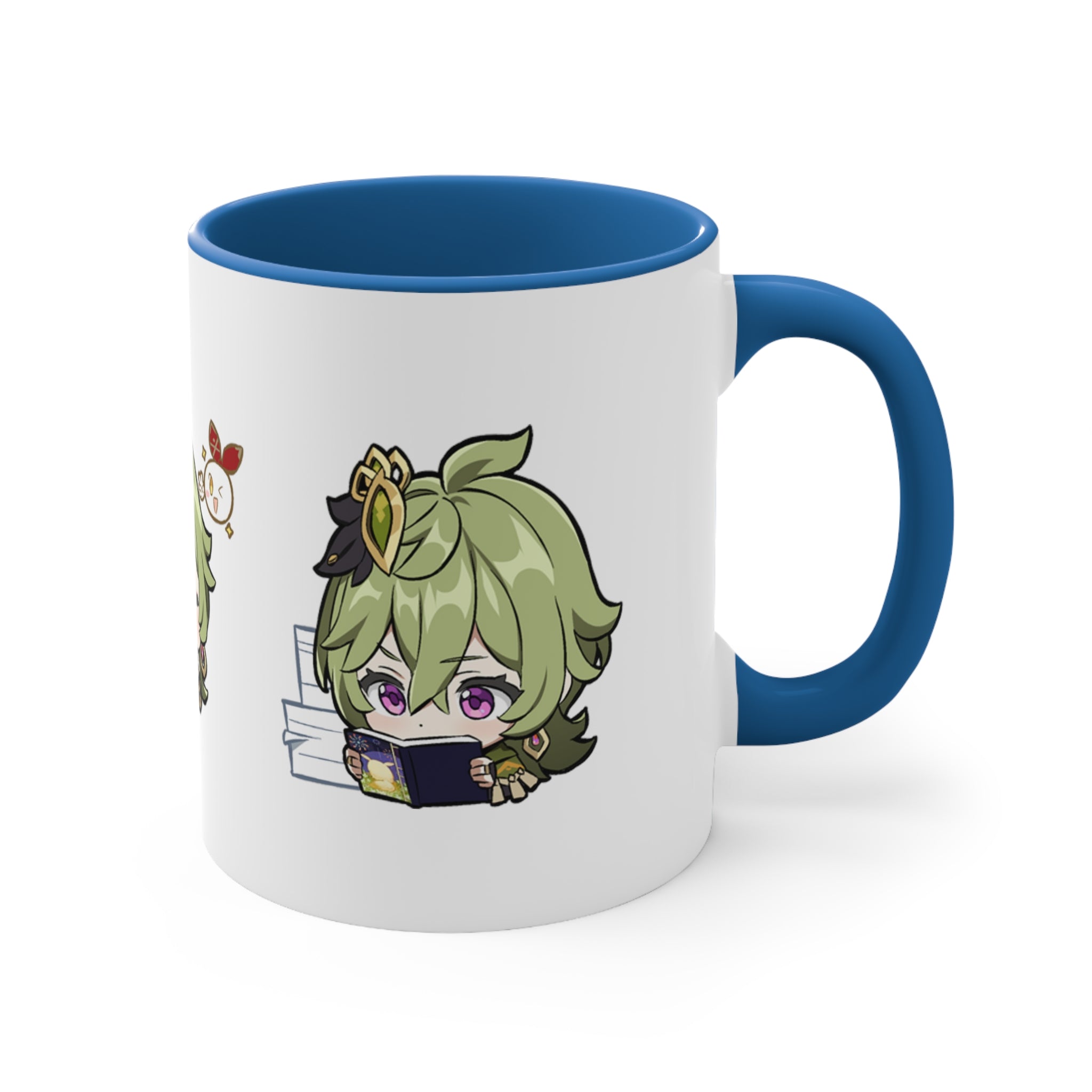 Collei Genshin Impact Accent Coffee Mug, 11oz Cups Mugs Cup Gift For Gamer Gifts Game Anime Fanart Fan Birthday Valentine's Christmas