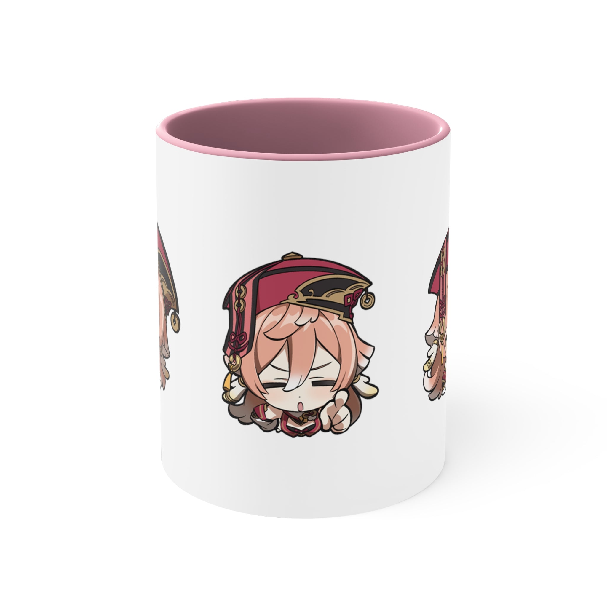 Yanfei Genshin Impact Accent Coffee Mug, 11oz Cups Mugs Cup Gift For Gamer Gifts Game Anime Fanart Fan Birthday Valentine's Christmas