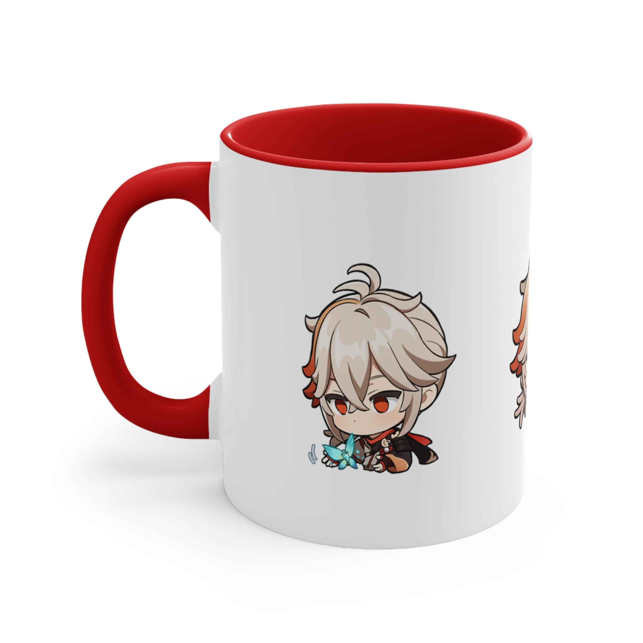 Kazuha Genshin Impact Accent Coffee Mug, 11oz Cups Mugs Cup Gift For Gamer Gifts Game Anime Fanart Fan Birthday Valentine's Christmas