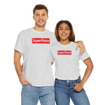 Load image into Gallery viewer, Superfriend Unisex Heavy Cotton Tee Shirt T-shirt super Inspired Funny Friend Friends Appreciation Gift For Colleague Thank You Thankful Birthday Christmas
