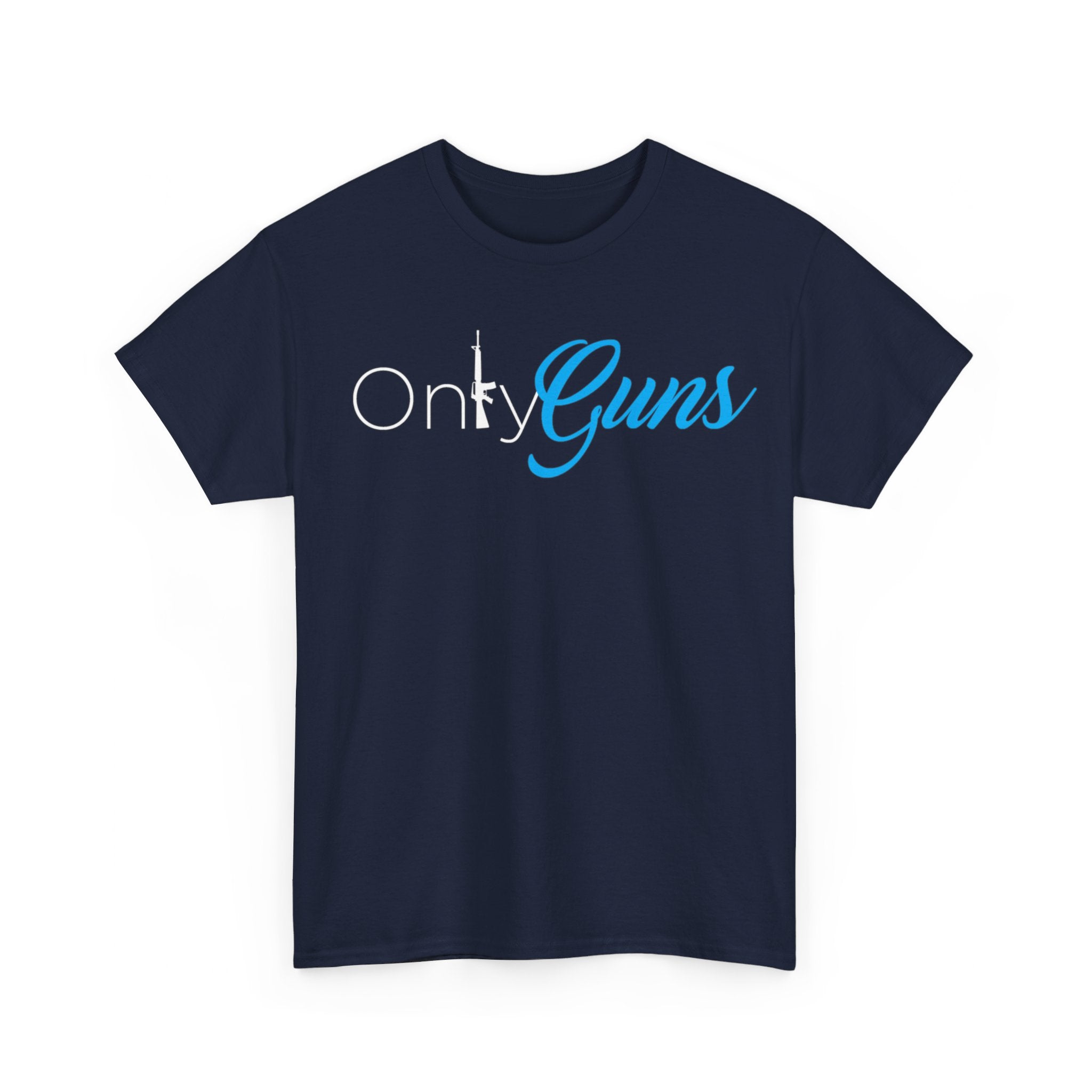 Onlyguns V2 Onlyfans Inspired Funny Unisex Heavy Cotton Tee