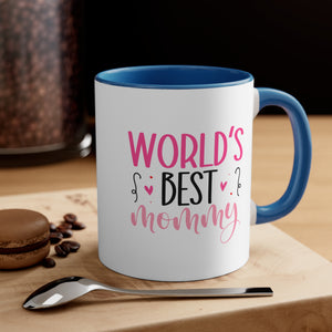 World's Best Mommy Coffee Mug, 11oz Mom Mother Gift Mother Cup Mother's Day Birthday Christmas Gift For Mom Mommy