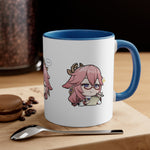 Load image into Gallery viewer, Yae Miko Genshin Impact Accent Coffee Mug, 11oz Cups Mugs Cup Gift For Gamer Gifts Game Anime Fanart Fan Birthday Valentine&#39;s Christmas
