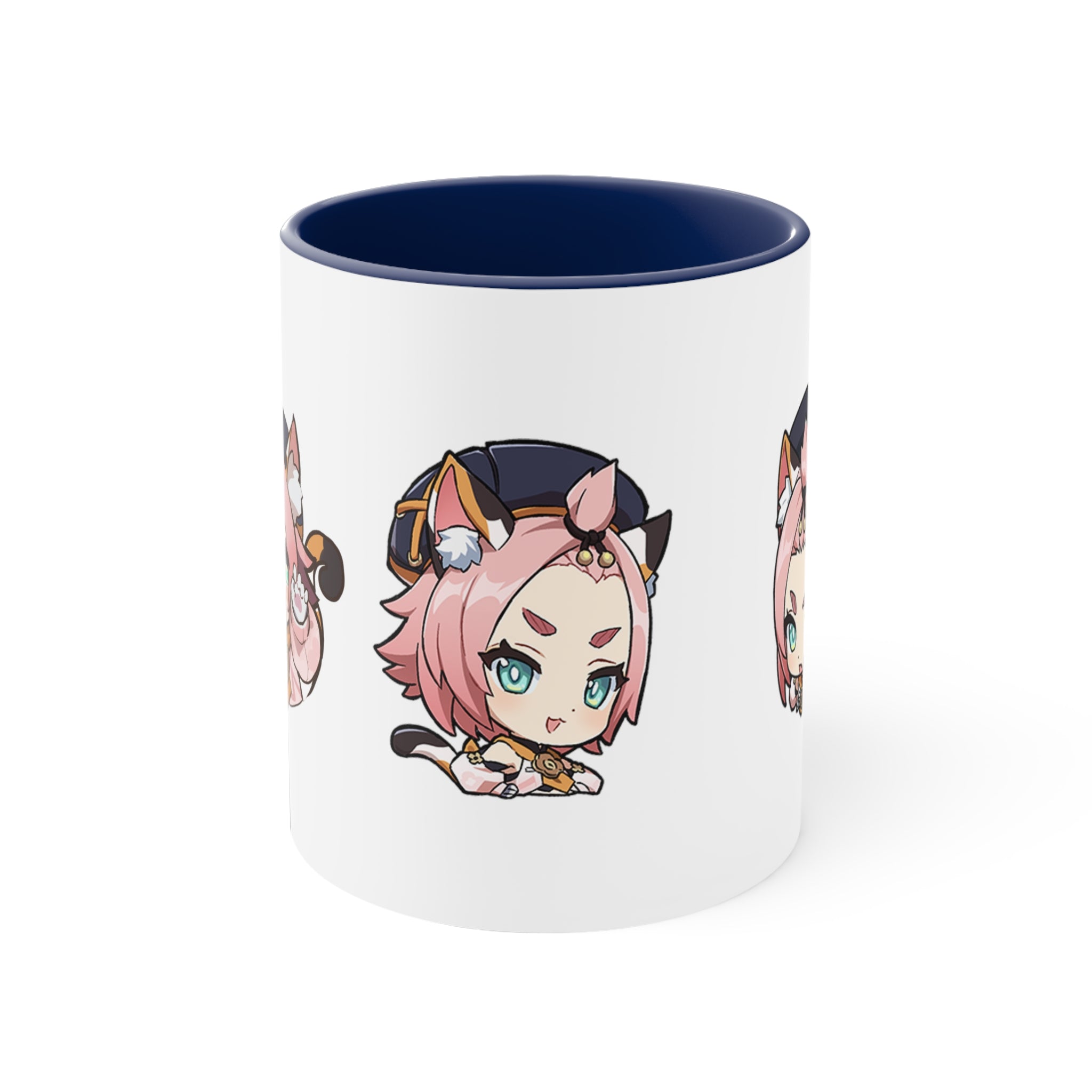 Diona Genshin Impact Accent Coffee Mug, 11oz Cups Mugs Cup Gift For Gamer Gifts Game Anime Fanart Fan Birthday Valentine's Christmas