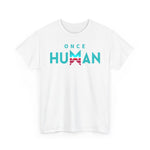 Load image into Gallery viewer, Once Human Logo Tee — Retro Gradient Graphic T-Shirt
