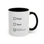 Load image into Gallery viewer, Hollow Knight Gaming Mug — "Busy Playing" Checkbox Coffee Cup (11oz/15oz)

