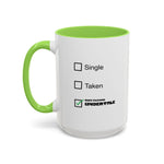 Load image into Gallery viewer, Undertale Fan Mug – "Busy Playing Undertale" Checkbox Coffee Cup (11oz/15oz)
