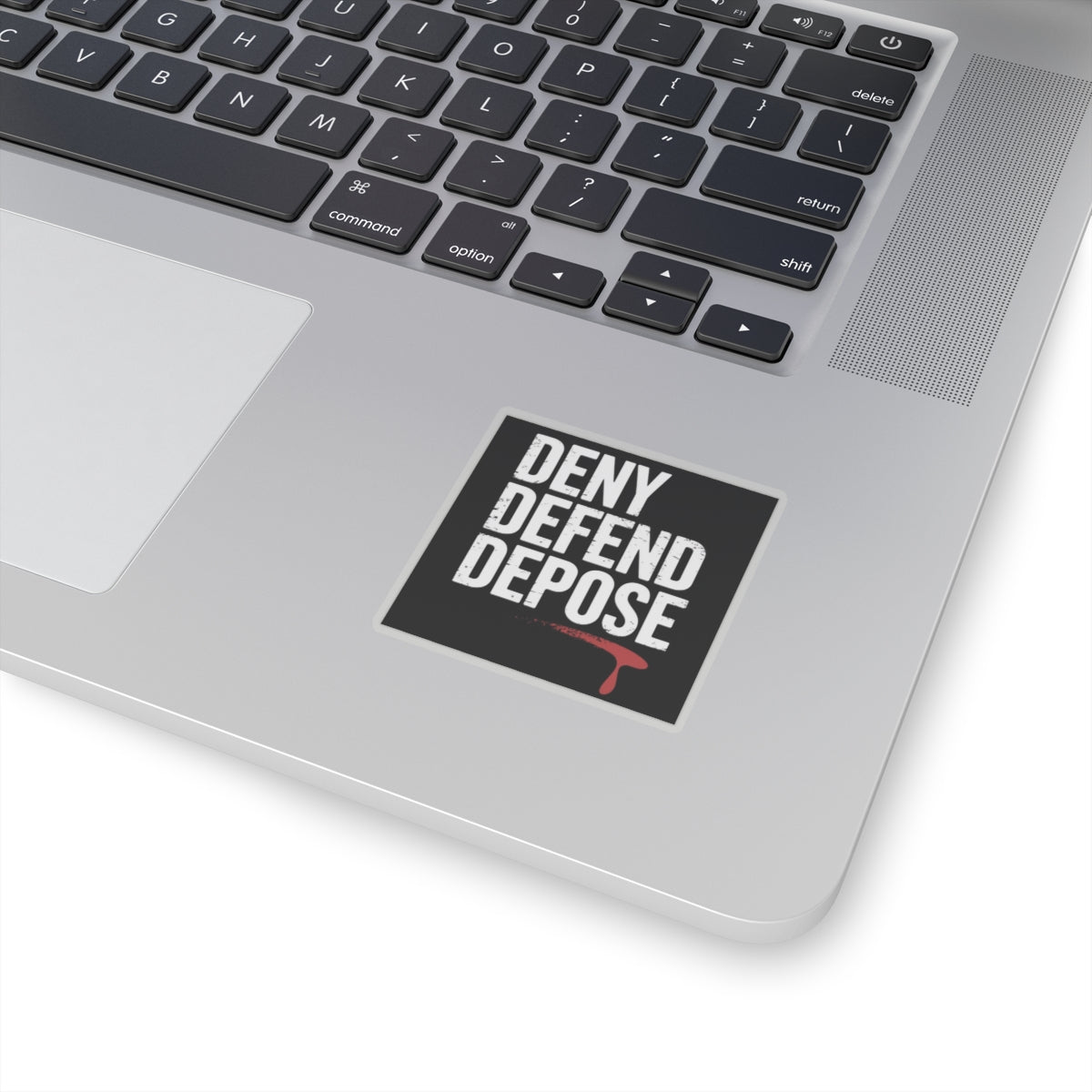 DENY DEFEND DEPOSE | Kiss-Cut Stickers