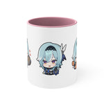 Load image into Gallery viewer, Eula Genshin Impact Accent Coffee Mug, 11oz Cups Mugs Cup Gift For Gamer Gifts Game Anime Fanart Fan Birthday Valentine&#39;s Christmas

