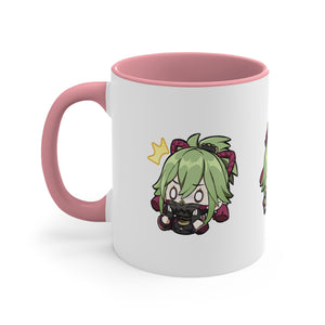 Kuki Genshin Impact Accent Coffee Mug, 11oz Cups Mugs Cup Gift For Gamer Gifts Game Anime Fanart Fan Birthday Valentine's Christmas