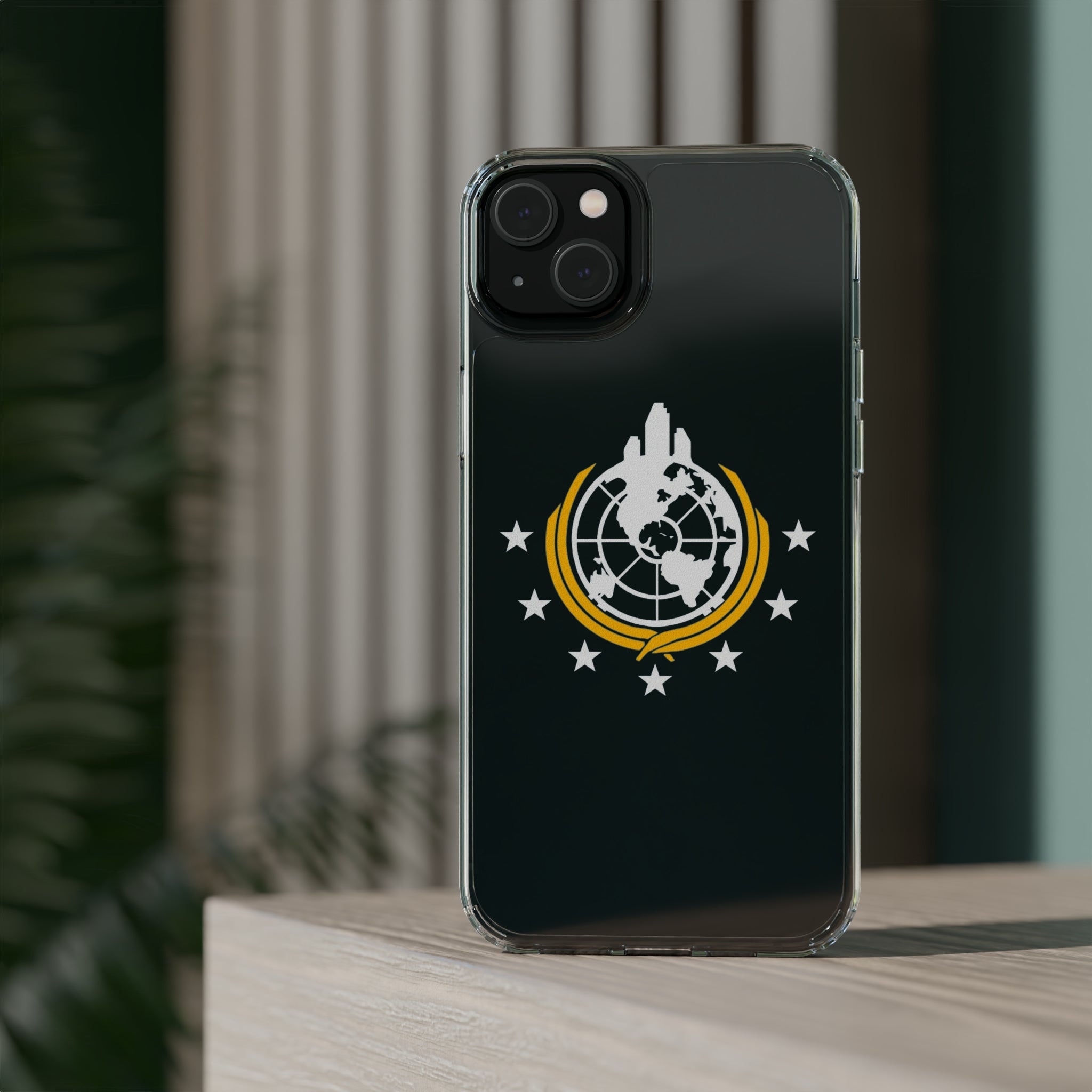 Helldivers 2 Superearth Phone Clear Cases Helldiver Funny Cute Cool Gift For Gamer Game Him Her Logo Birthday Gifts Mobile Case