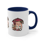 Load image into Gallery viewer, Yanfei Genshin Impact Accent Coffee Mug, 11oz Cups Mugs Cup Gift For Gamer Gifts Game Anime Fanart Fan Birthday Valentine&#39;s Christmas
