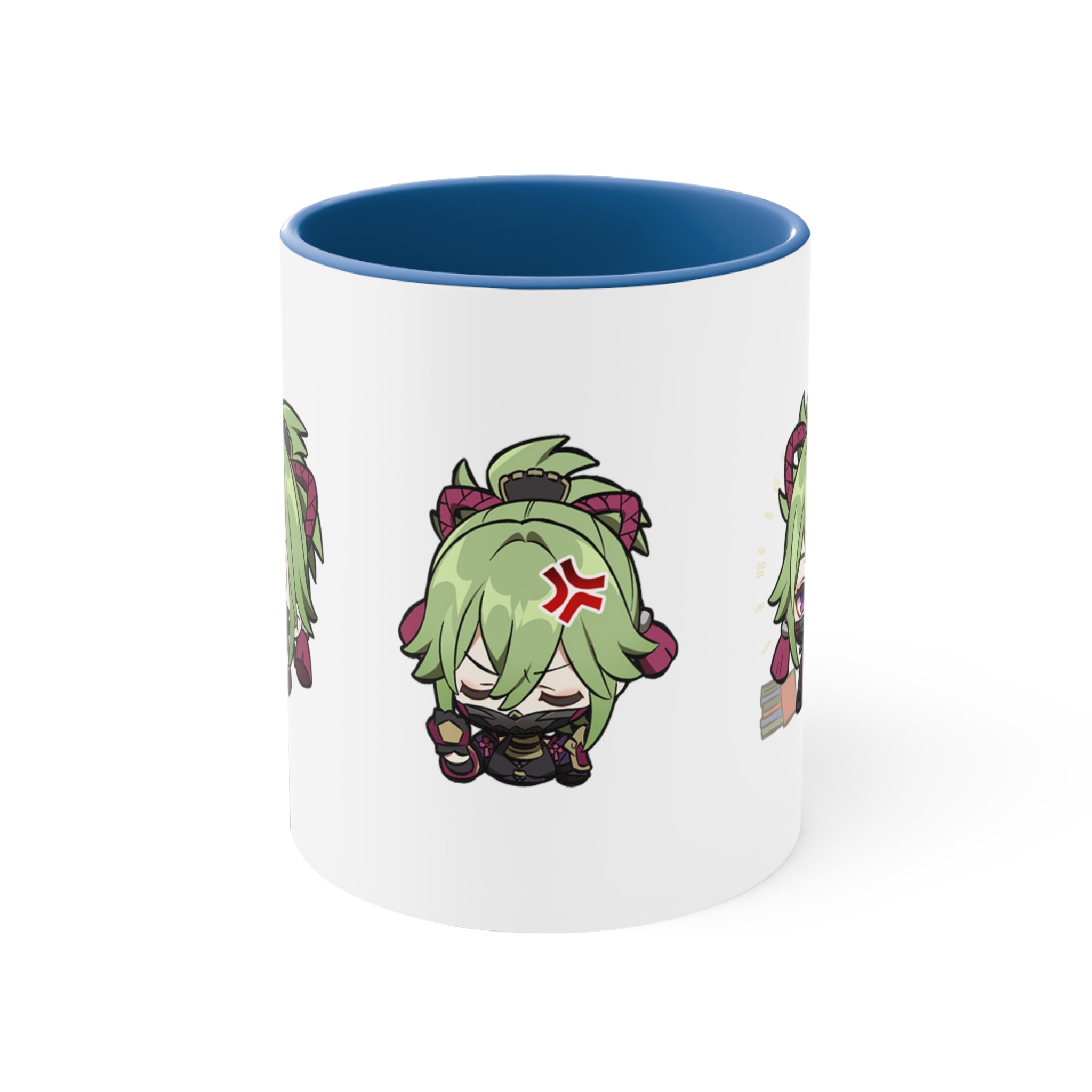 Kuki Genshin Impact Accent Coffee Mug, 11oz Cups Mugs Cup Gift For Gamer Gifts Game Anime Fanart Fan Birthday Valentine's Christmas