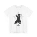 Load image into Gallery viewer, Helldivers 2 Unisex Heavy Cotton Tee T-shirt Shirt  Black &amp; White Artistic Art Poster Design Minimalistic Gift Gamer Game Fanart Abstract Graphic Democracy Liberty Birthday Christmas
