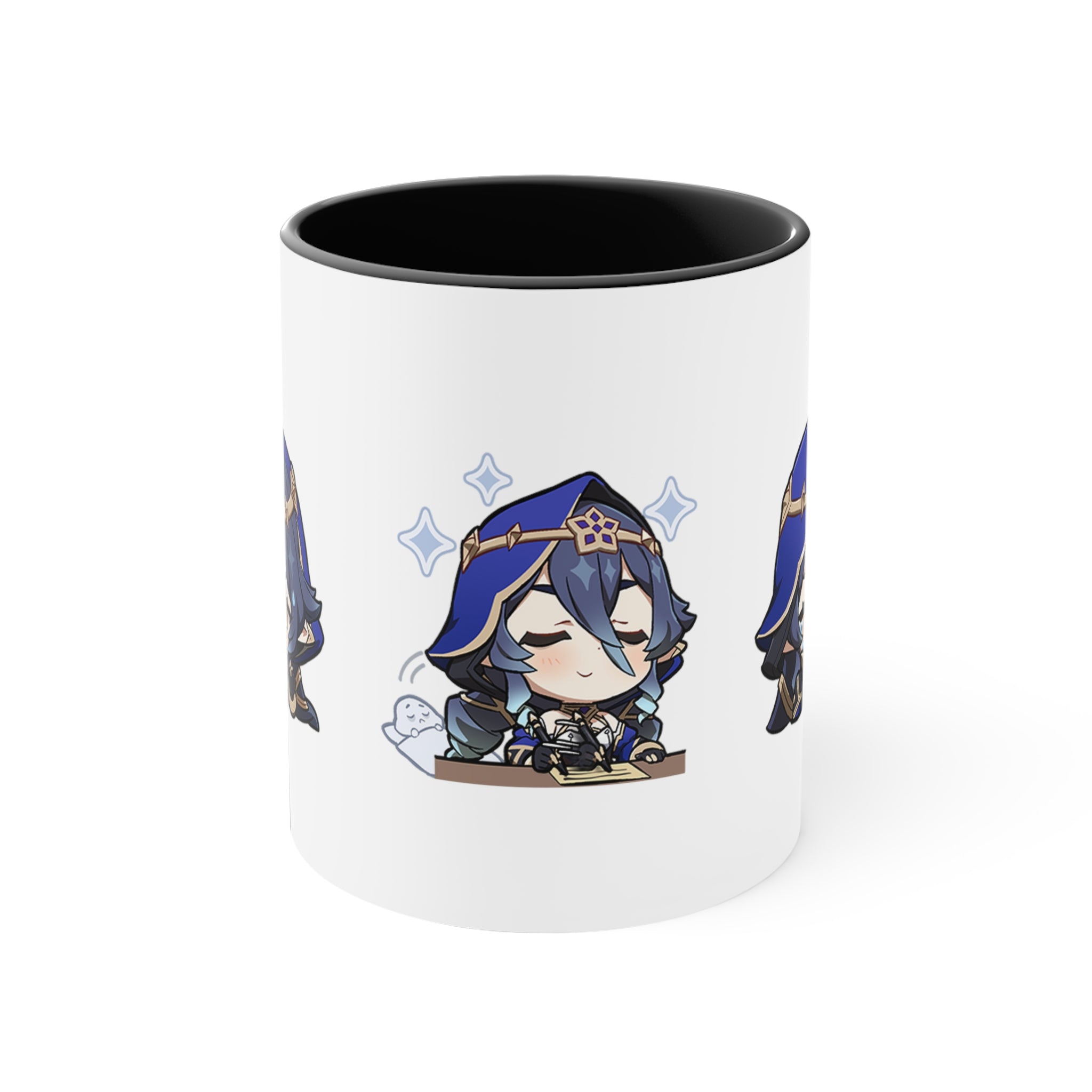 Layla Genshin Impact Accent Coffee Mug, 11oz Cups Mugs Cup Gift For Gamer Gifts Game Anime Fanart Fan Birthday Valentine's Christmas