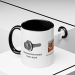 Load image into Gallery viewer, Galvanized Square Steel Meme Coffee Mug (11oz)
