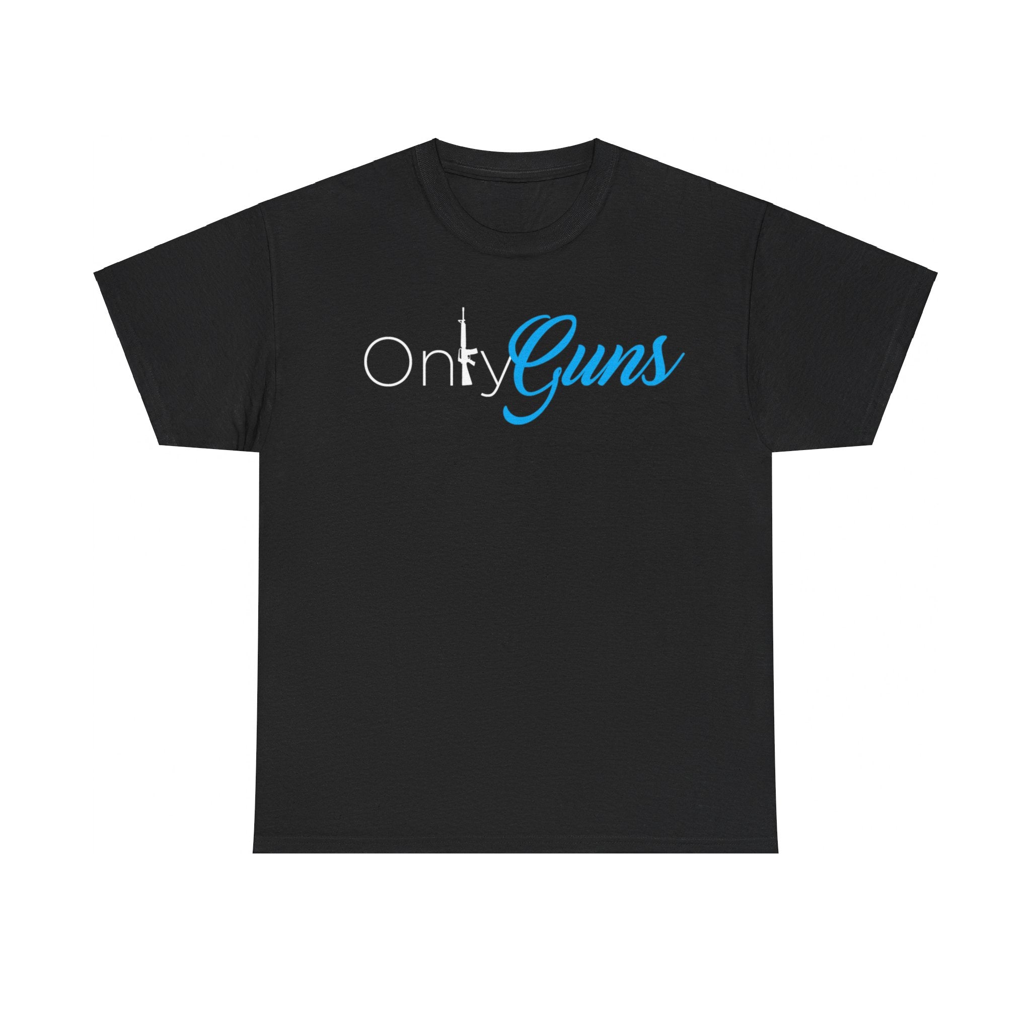 Onlyguns V2 Onlyfans Inspired Funny Unisex Heavy Cotton Tee