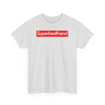 Load image into Gallery viewer, Superbestfriend Unisex Heavy Cotton Tee Shirt T-shirt super Inspired Funny Bestfriend Bestfriends Appreciation Gift For BFF Thank You Thankful Birthday Christmas
