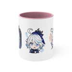 Load image into Gallery viewer, Furina Genshin Impact Accent Coffee Mug, 11oz Cups Mugs Cup Gift For Gamer Gifts Game Anime Fanart Fan Birthday Valentine&#39;s Christmas
