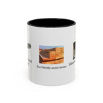 Load image into Gallery viewer, Galvanized Square Steel Meme Coffee Mug (11oz)
