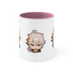 Load image into Gallery viewer, Kazuha Genshin Impact Accent Coffee Mug, 11oz Cups Mugs Cup Gift For Gamer Gifts Game Anime Fanart Fan Birthday Valentine&#39;s Christmas
