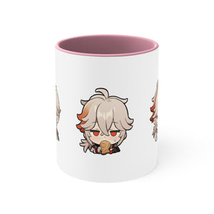 Kazuha Genshin Impact Accent Coffee Mug, 11oz Cups Mugs Cup Gift For Gamer Gifts Game Anime Fanart Fan Birthday Valentine's Christmas