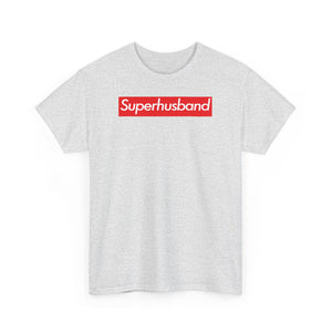 Superhusband Unisex Heavy Cotton Tee super Inspired Funny Husband Husbands Appreciation Gift For Hubby Love Thank You Thankful Birthday Christmas