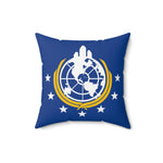 Load image into Gallery viewer, Helldivers 2 Superearth Spun Polyester Square Pillow Funny Cute Helldiver Gift For Him Her Super Earth Democracy Gifts Birthday Christmas
