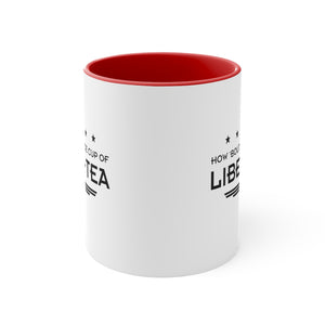 Helldivers 2 Liber-tea Coffee Mug, 11oz How Bout A Nice Cup Of Liber-tea Helldivers Gift Mugs Cups Funny Puns Comedy Joke Gift