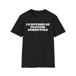 Load image into Gallery viewer, Classic White T-Shirt — Minimal Everyday Tee Undertale
