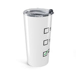 Load image into Gallery viewer, 20oz Tumbler - 'Busy Playing Undertale' Checkbox Travel Cup
