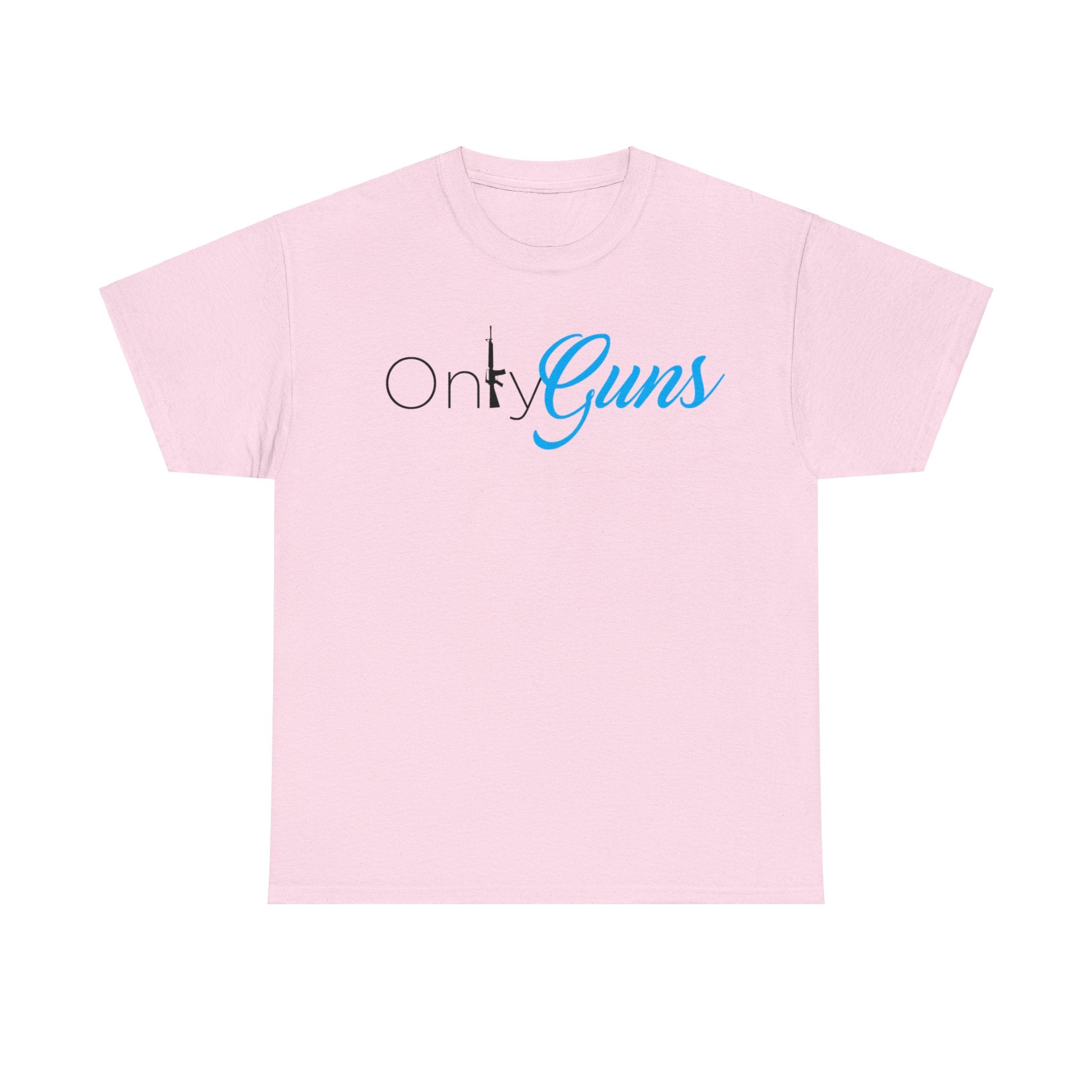 Onlyguns V2 Onlyfans Inspired Funny Unisex Heavy Cotton Tee