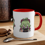 Load image into Gallery viewer, Kuki Genshin Impact Accent Coffee Mug, 11oz Cups Mugs Cup Gift For Gamer Gifts Game Anime Fanart Fan Birthday Valentine&#39;s Christmas
