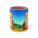 Load image into Gallery viewer, Stardew Valley Accent Coffee Mug, Stardew Valley Gift, Valley Coffee Mug, Stardew Valley Game, Stardew Valley Cup, Stardew Mug, Video Game Mug, Gamer Mug
