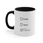 Load image into Gallery viewer, Stardew Valley Coffee Mug, 11oz Single Taken Joke Gift Cup Christmas Valentine Birthday Gift
